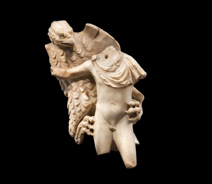 Statue of the abduction of Ganymede by Zeus | MasterArt